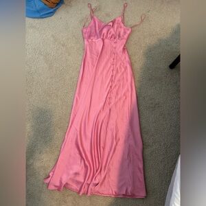 Zara silk midi dress